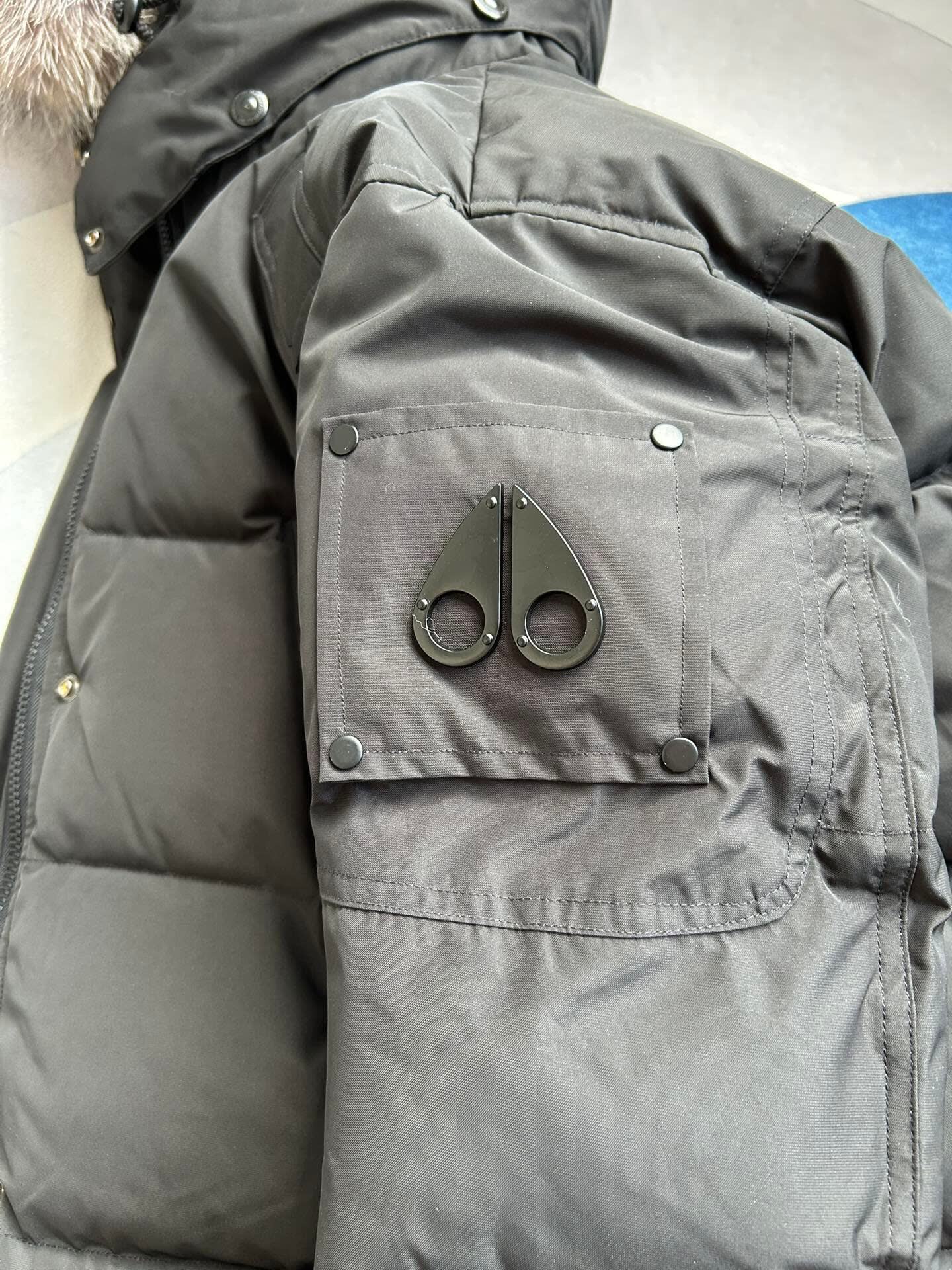 Moose Knuckles Hooded Long Down Parka Moose Knuckles Hooded Long Down Parka